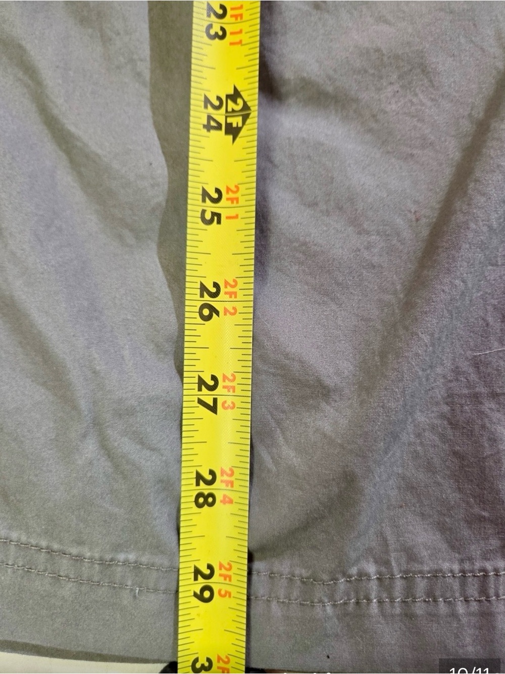 Converse Gray Midi Cargo Skirt - Picture 8 of 9